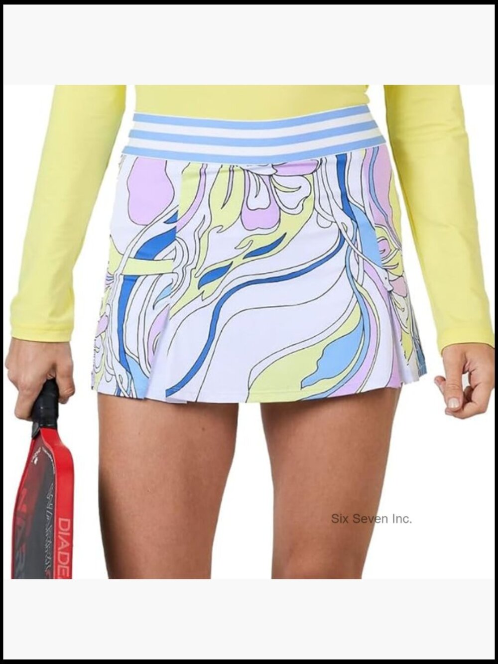 UV Colors 13 inch Flouncy Hem Skirt - Activewear
